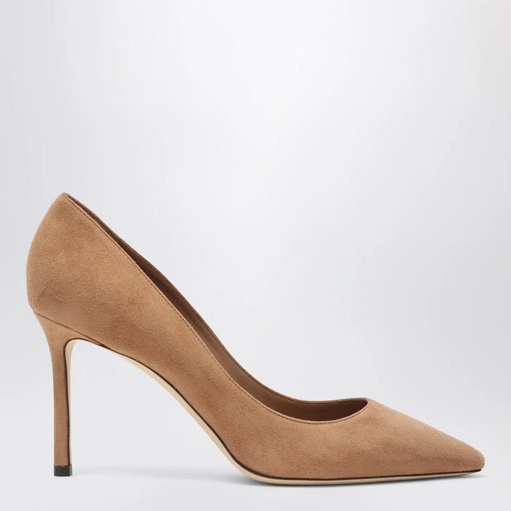 Jimmy Choo - Romy 85 pumps in toffee colour suede