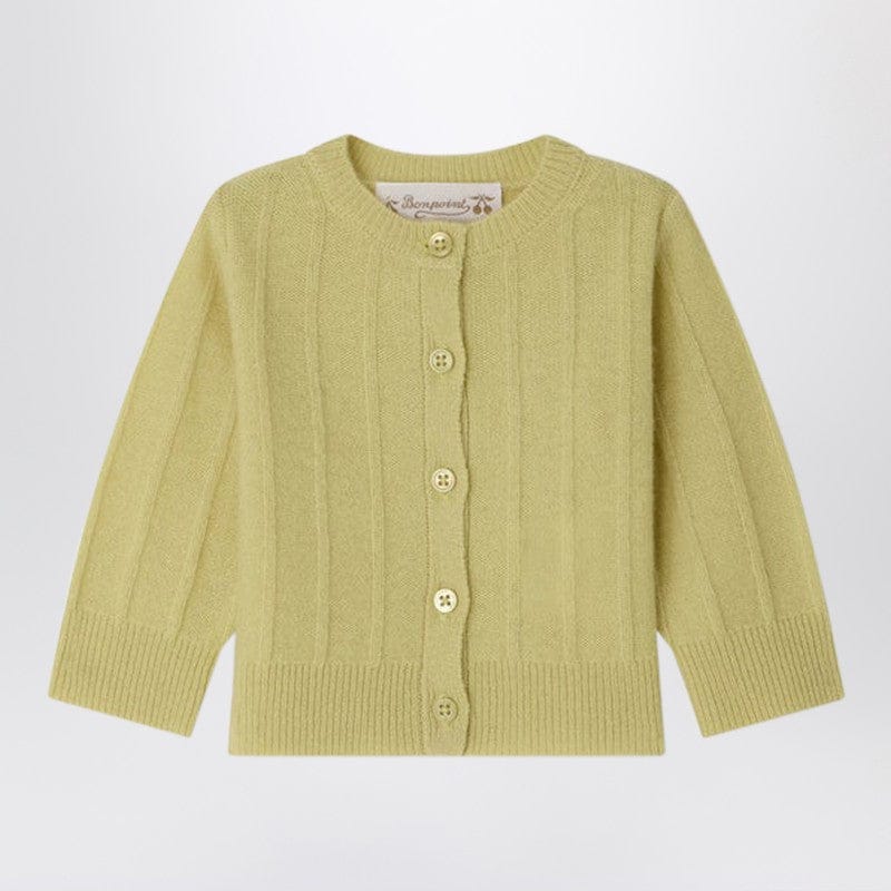Shirts & Tops Bonpoint - Leander light green cashmere cardigan - 18 M Brand