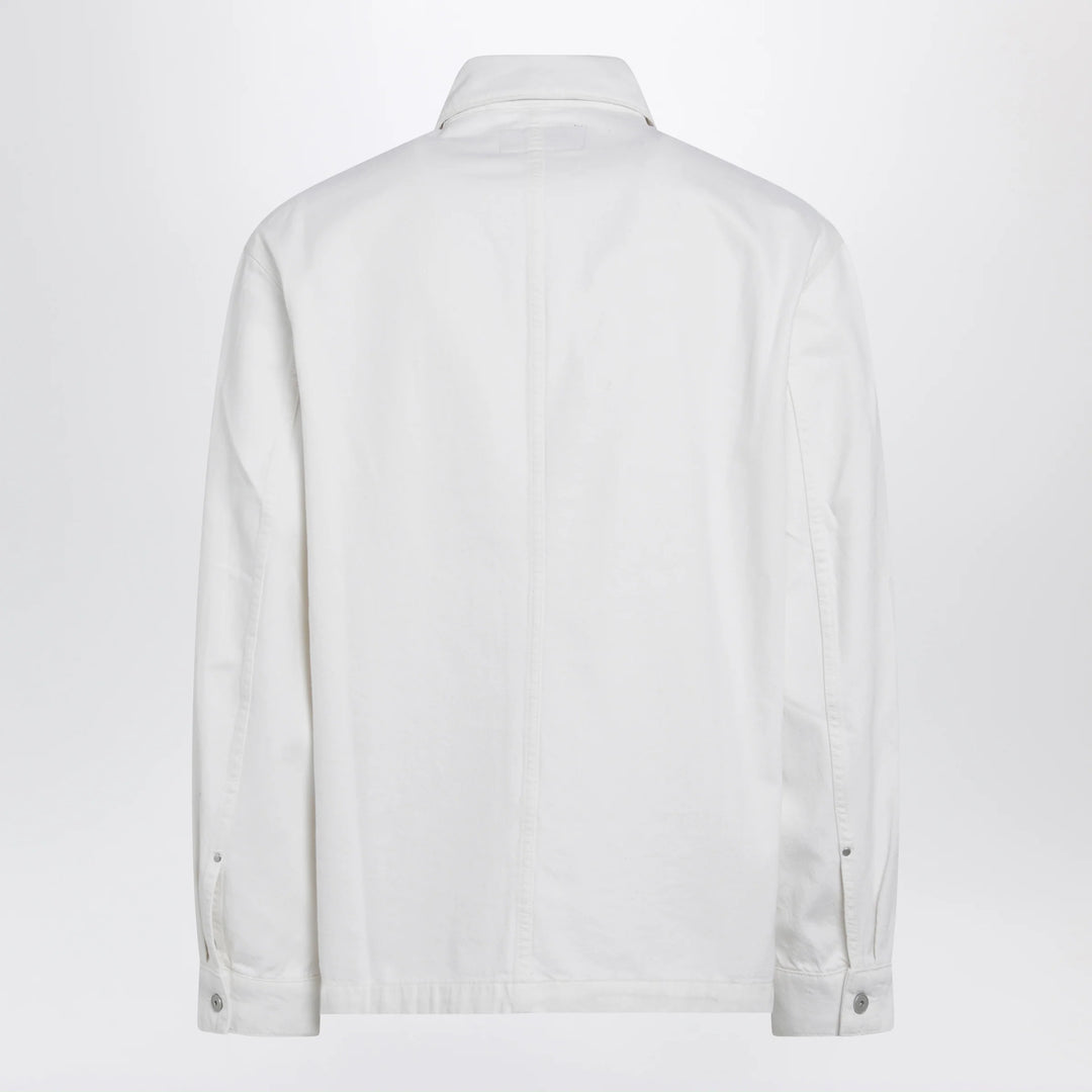 LEMAIRE - White denim shirt jacket