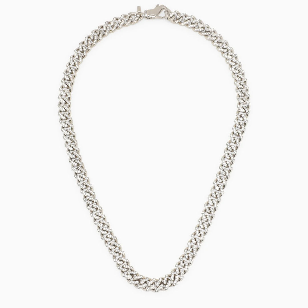 Emanuele Bicocchi - 925 silver chain necklace with crystals