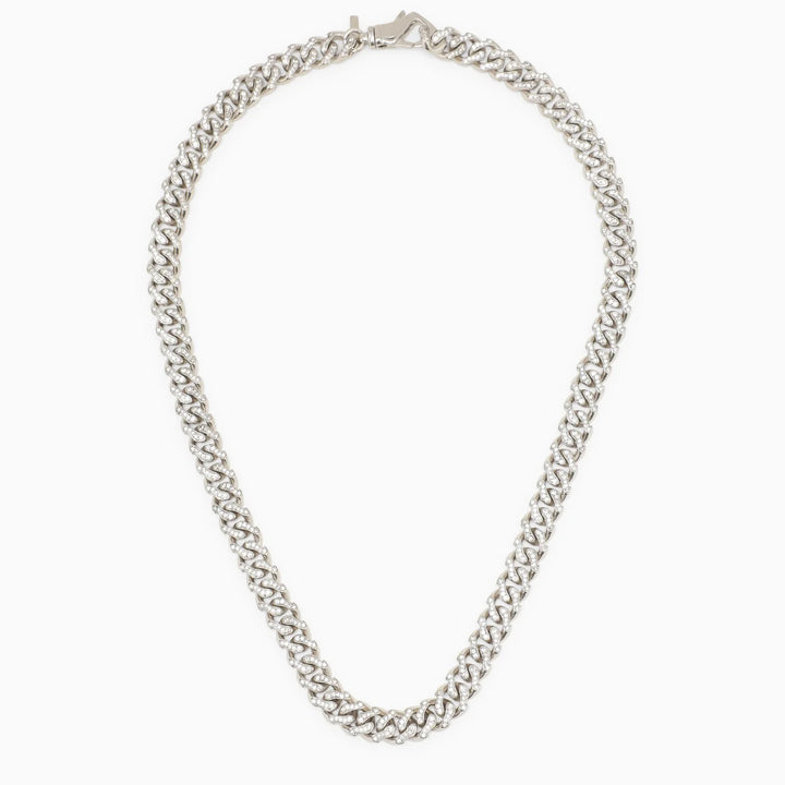 Emanuele Bicocchi - 925 silver chain necklace with crystals