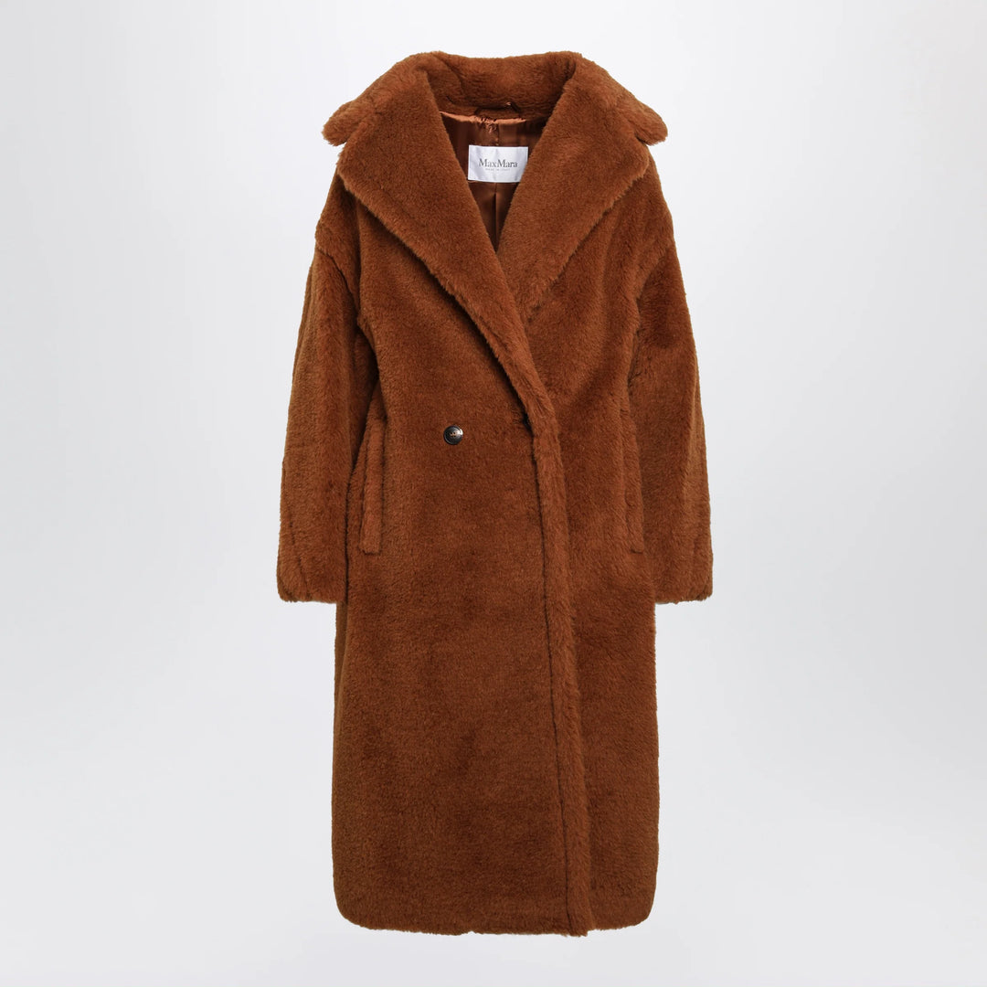 Max Mara - Teddy Bear Icon coat in brown alpaca and wool