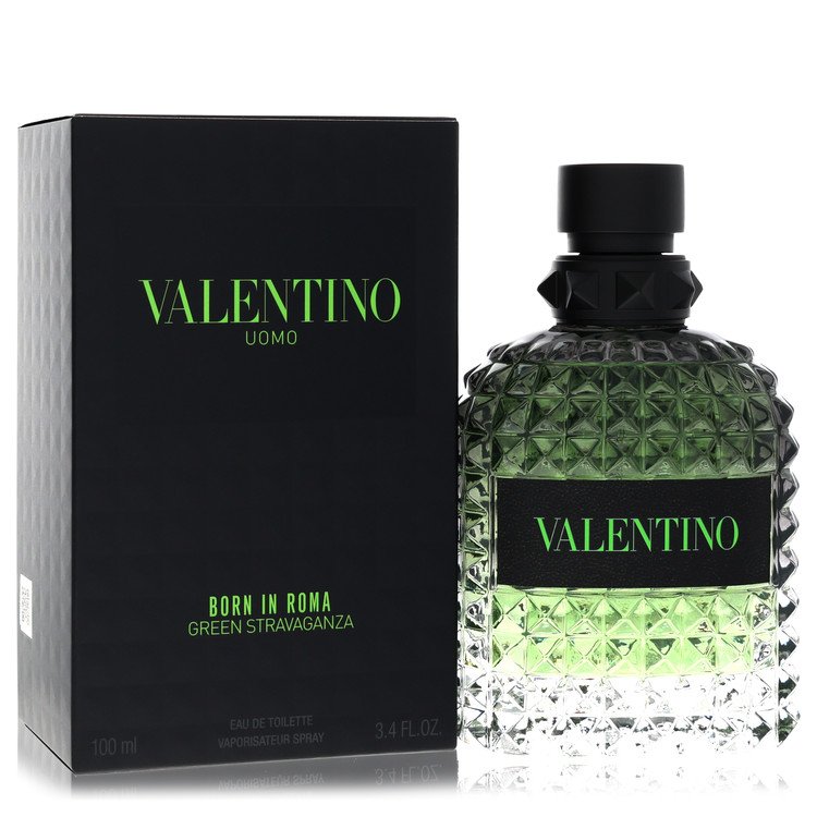 Valentino Uomo Born In Roma Green Stravaganza Eau De Toilette Spray By Valentino Brand Perfume & Cologne 100 ml Eau De Toilette Spray