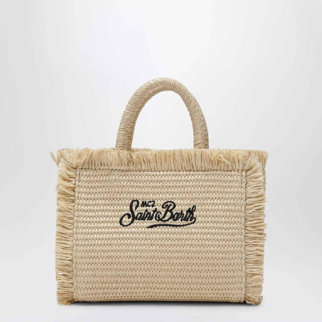 MC2 Saint Barth - Small Colette bag in straw-effect fabric