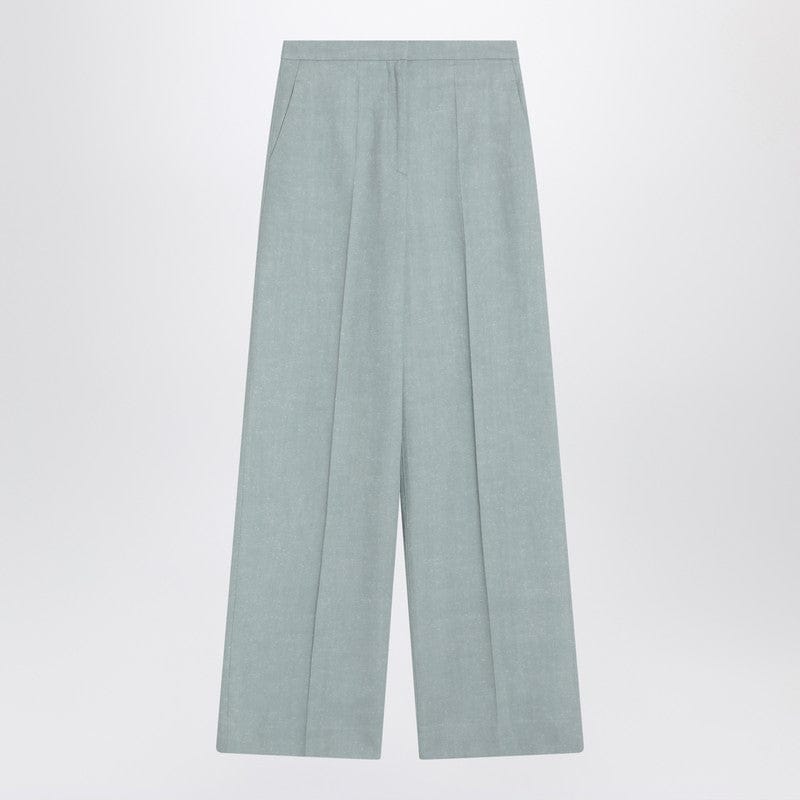 Pants LouLou De Saison - Gray fog pants in cotton blend - 36 FR Brand