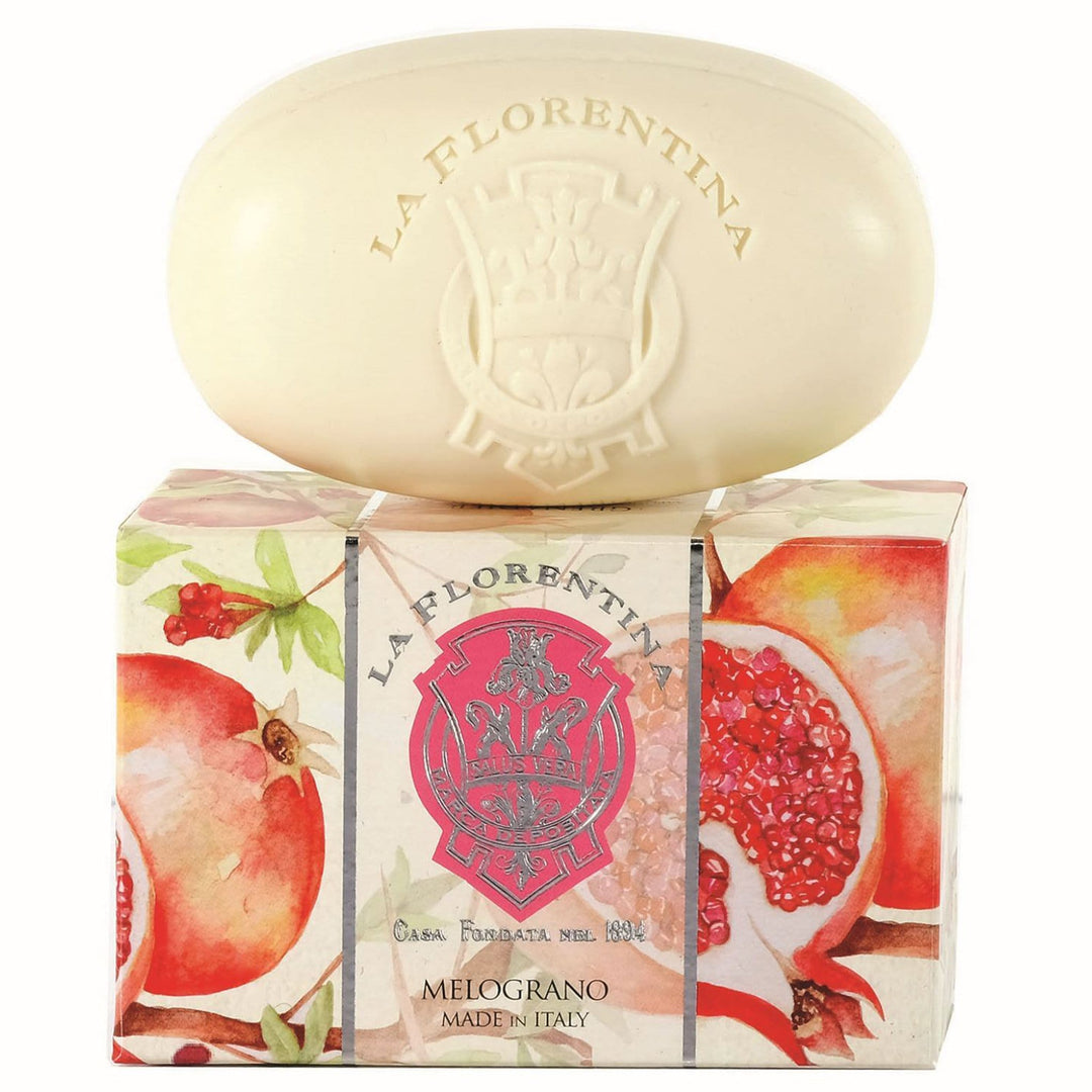 La Florentina 300g Bar Soap Gift Boxed La Florentina Pomegranate Bar Soap 300 g Brand