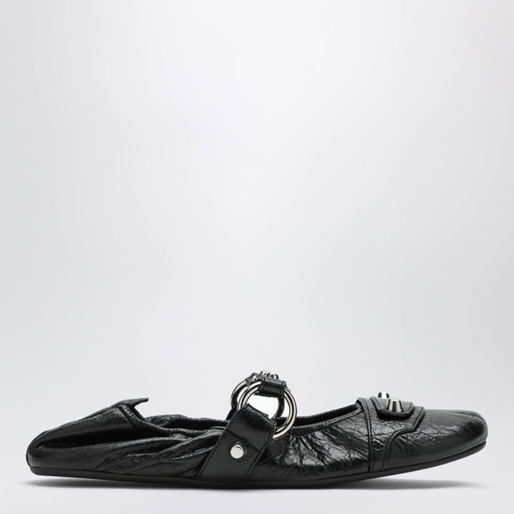 Apparel &amp; Accessories Balenciaga - City black ballet flats in Arena lambskin leather Brand