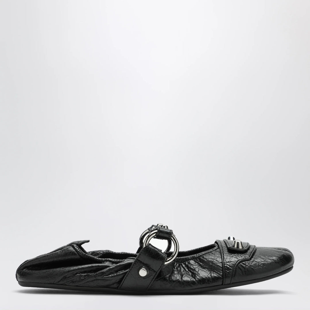 Balenciaga - City black ballet flats in Arena lambskin leather Brand Apparel &amp; Accessories 36 IT