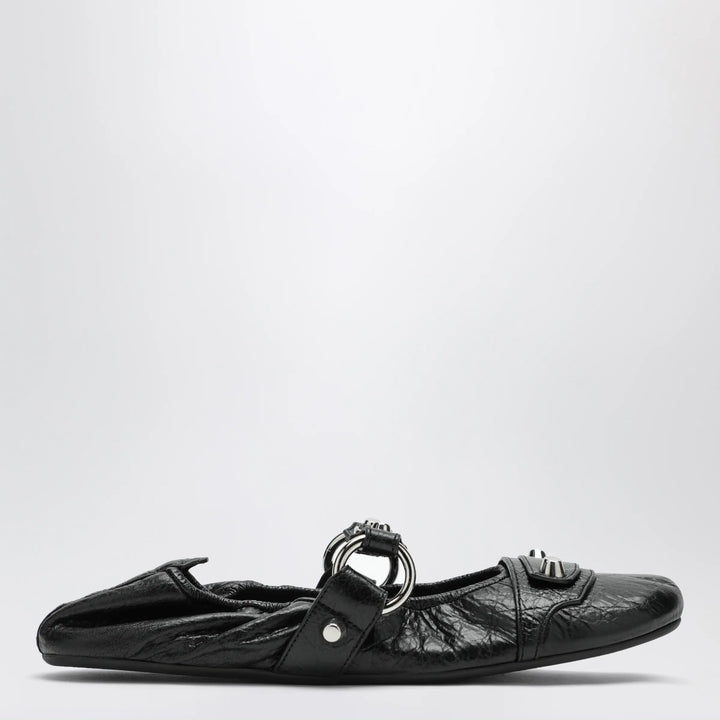 Balenciaga - City black ballet flats in Arena lambskin leather Brand Apparel &amp; Accessories 36 IT