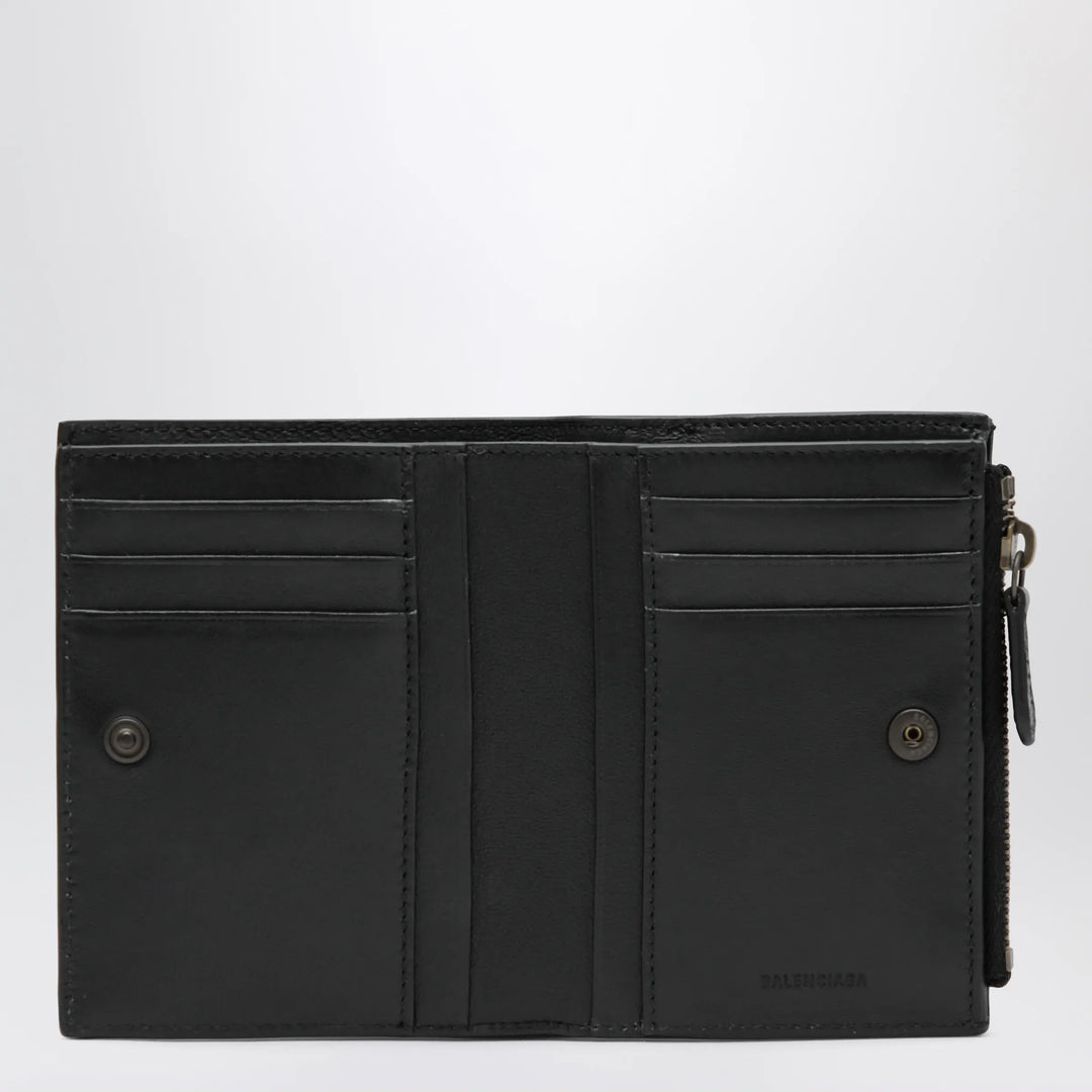 Balenciaga - Le City bi-fold lambskin wallet in black Brand Apparel &amp; Accessories TU