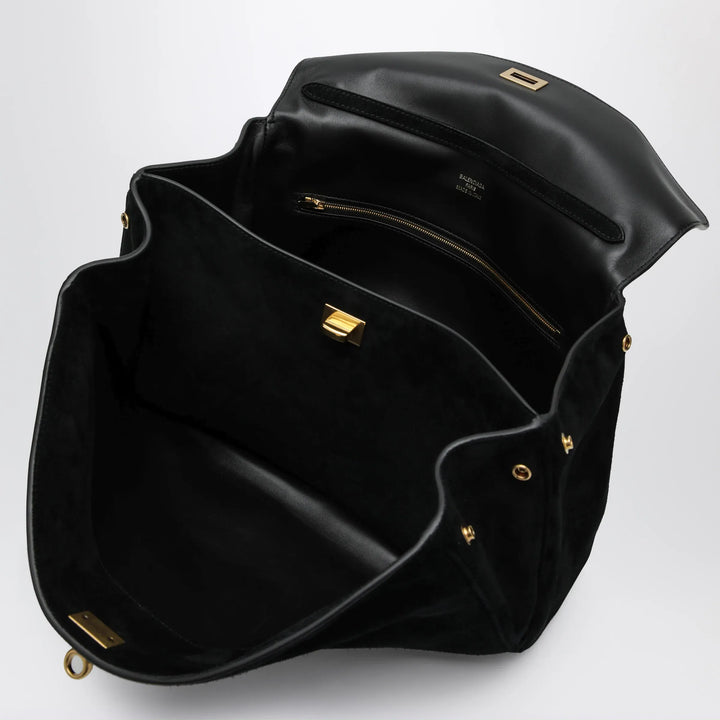 Balenciaga - Medium Rodeo bag in suede calfskin, black Brand Apparel &amp; Accessories TU