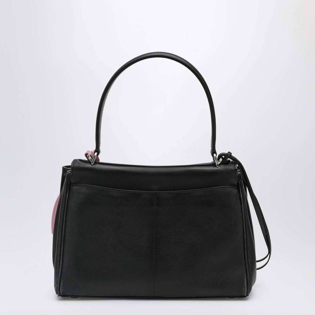 Balenciaga - Small black Rodeo bag in smooth calf leather with charm Brand Apparel &amp; Accessories U