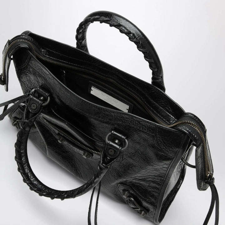 Balenciaga - Small Le City handbag in Arena lambskin black Brand Apparel &amp; Accessories TU