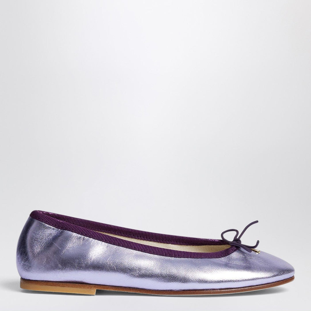 Apparel & Accessories Bonpoint - Lisa iridescent lilac leather ballet flats Brand