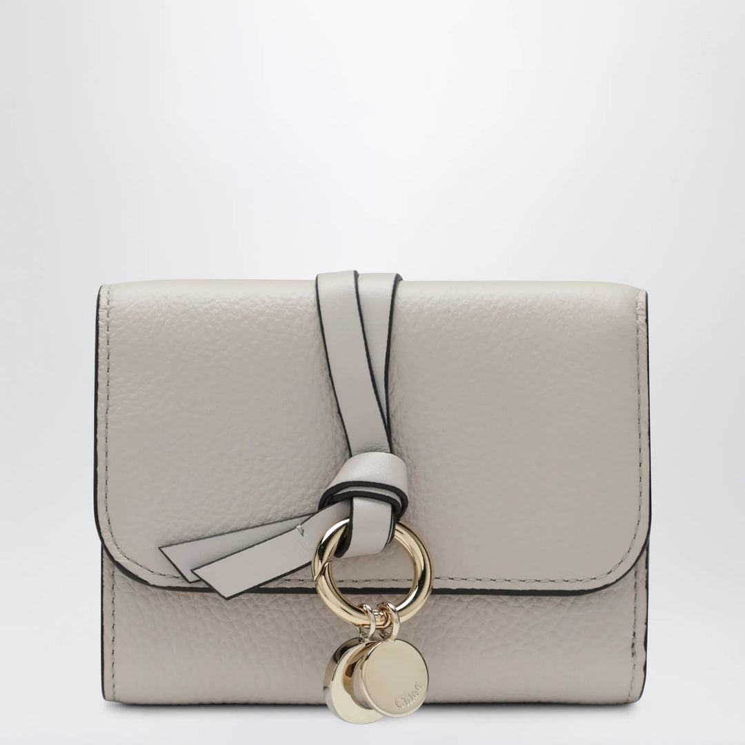 Chloé - Alphabet small trifold wallet in light grey Brand Apparel &amp; Accessories TU