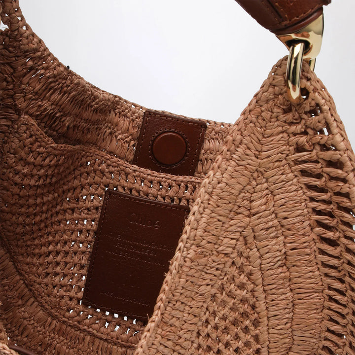 Chloé - Borsa Hobo Summer Banana in rafia beige Brand Apparel &amp; Accessories TU