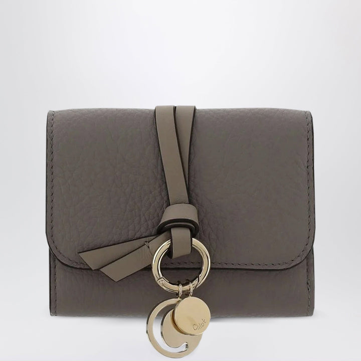 Apparel &amp; Accessories TU Chloé - Small Alphabet trifold wallet grey Brand