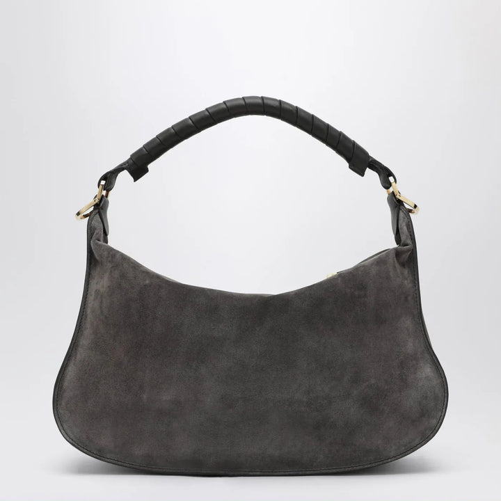 Chloé - Small brown suede Marcie bag Brand Apparel &amp; Accessories TU