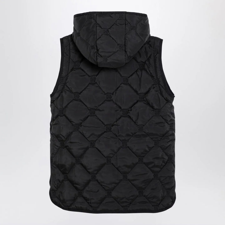Givenchy - Black quilted parka with removable sleeves Brand Apparel &amp; Accessories > Clothing > Outerwear > Coats &amp; Jackets 10Y
