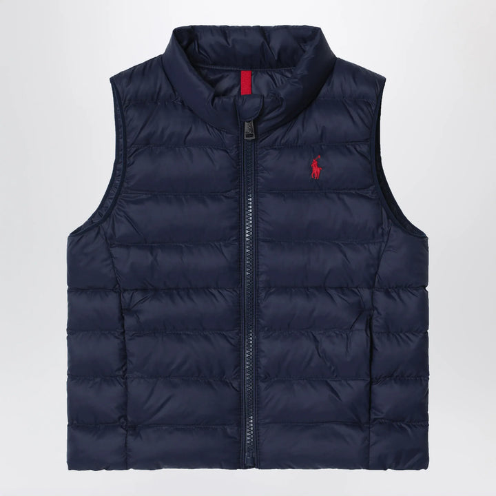Polo Ralph Lauren - Navy blue P-Layer quilted vest Brand Apparel &amp; Accessories > Clothing > Outerwear > Vests
