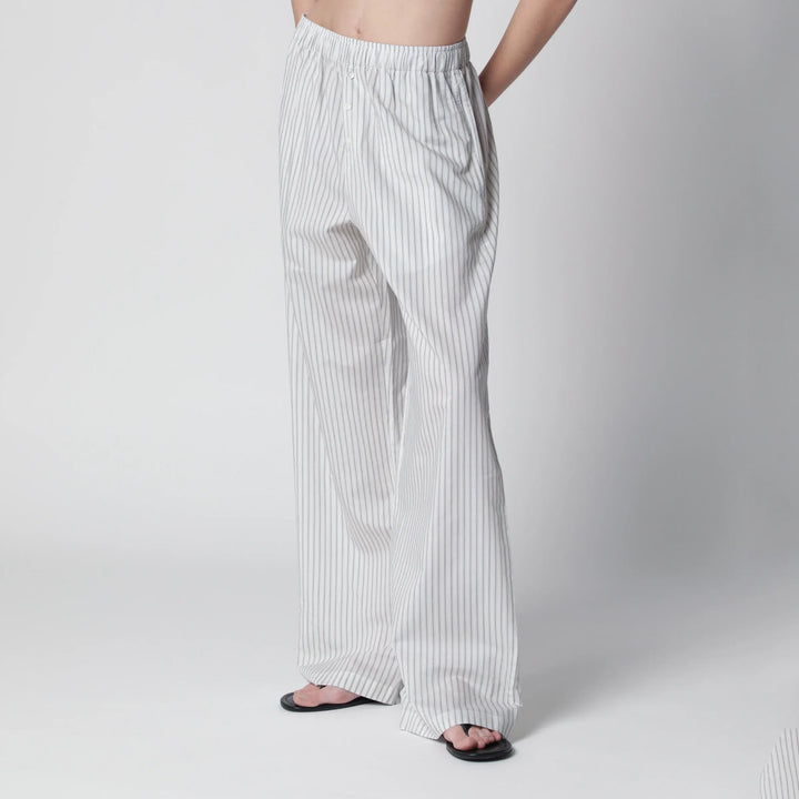 Róhe - Silk striped pajama trousers Brand Apparel &amp; Accessories > Clothing > Pants