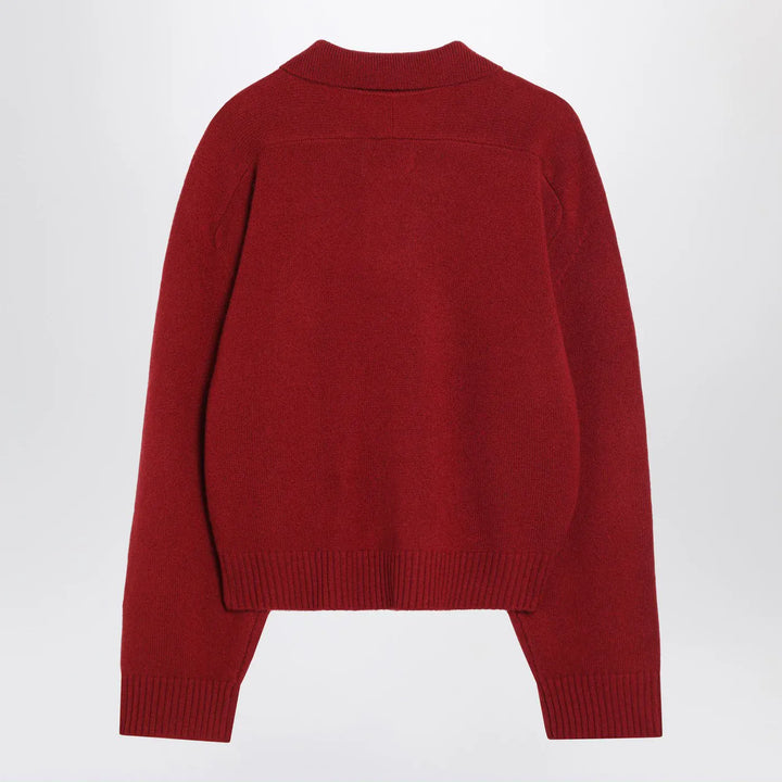 LouLou De Saison - Burgundy cashmere sweater Brand Apparel &amp; Accessories > Clothing > Shirts &amp; Tops M