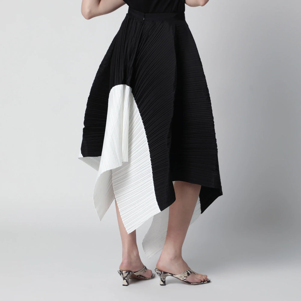 Entire Studios - Asymmetric pleated black skirt Brand Apparel & Accessories > Clothing > Skirts