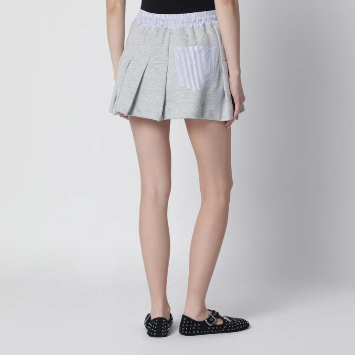 Vivienne Westwood - Grey mini skirt with Orb logo Brand Apparel &amp; Accessories > Clothing > Skirts S