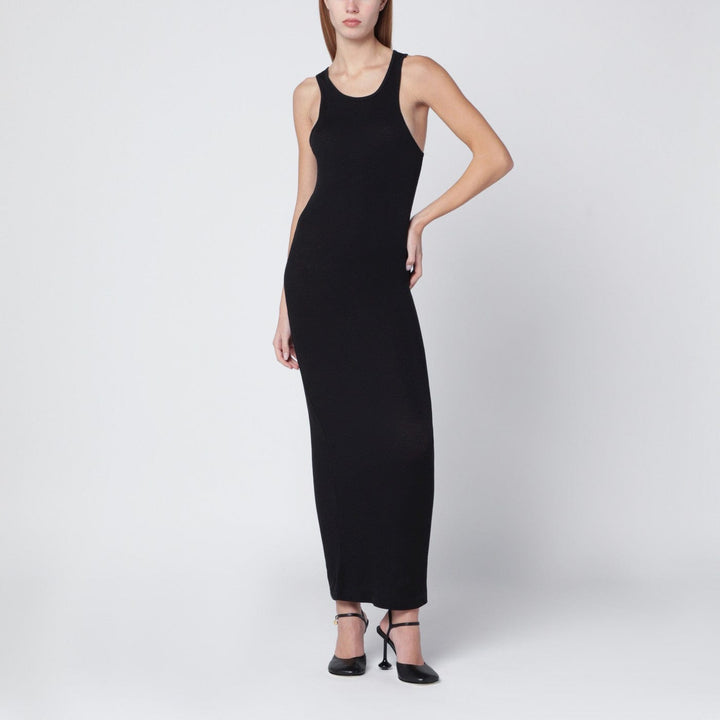 Apparel &amp; Accessories Entire Studios - Black sleeveless cotton-blend dress Brand
