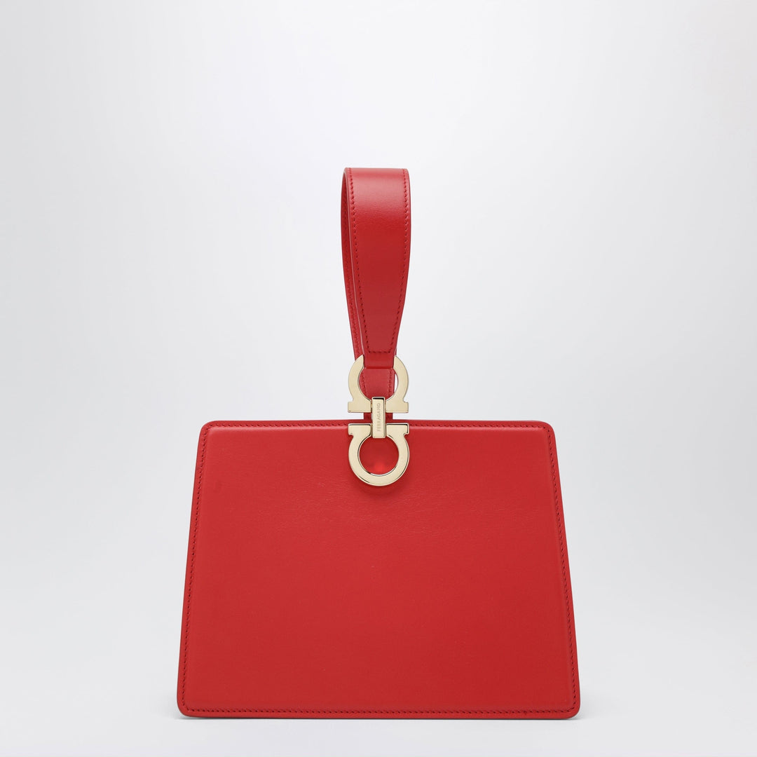 Apparel & Accessories TU Ferragamo - Red double Gancini mini clutch Brand