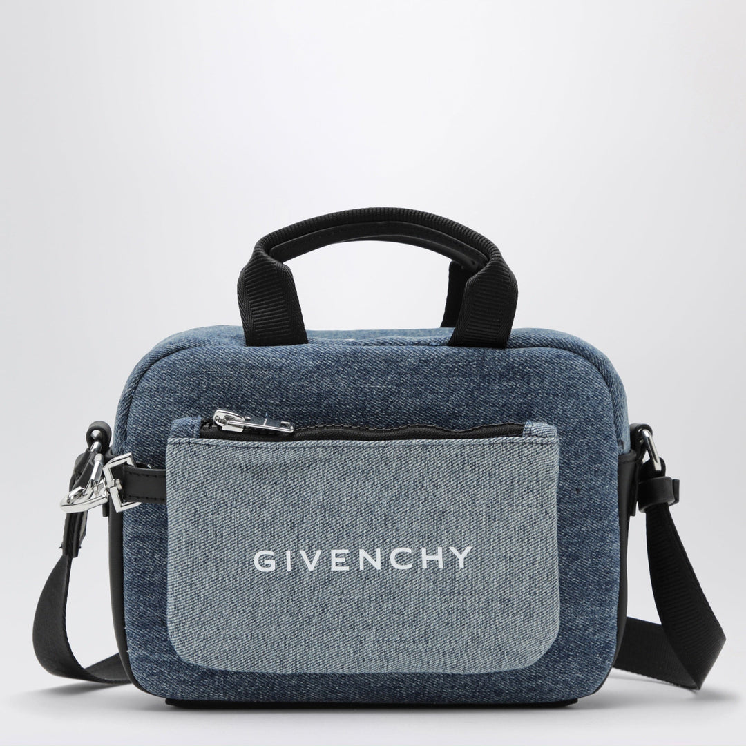 Apparel & Accessories TU Givenchy - Blue denim bag with logo Brand