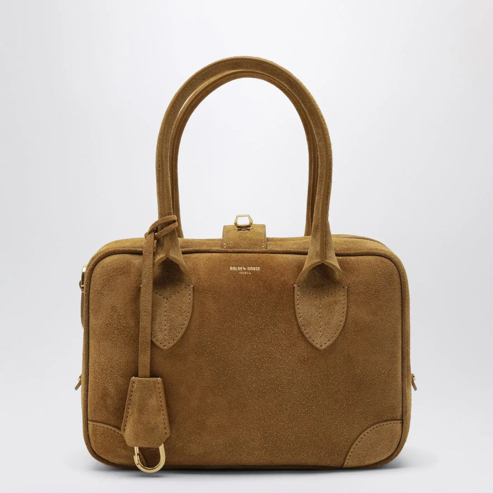 Golden Goose - Vita Bag in camel suede Brand Apparel & Accessories TU