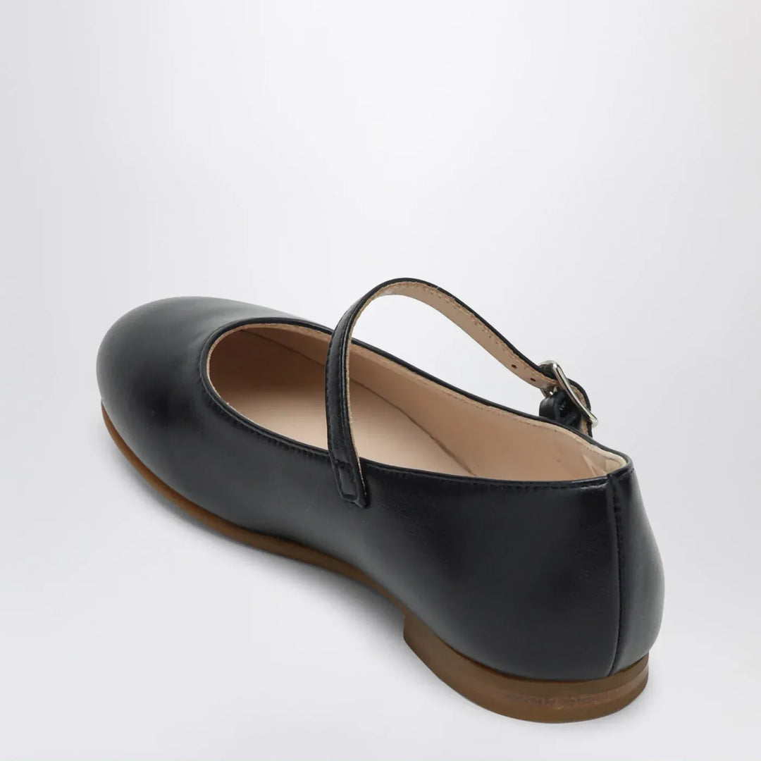 Il Gufo - Blue ballet flats in leather with strap Brand Apparel &amp; Accessories 27