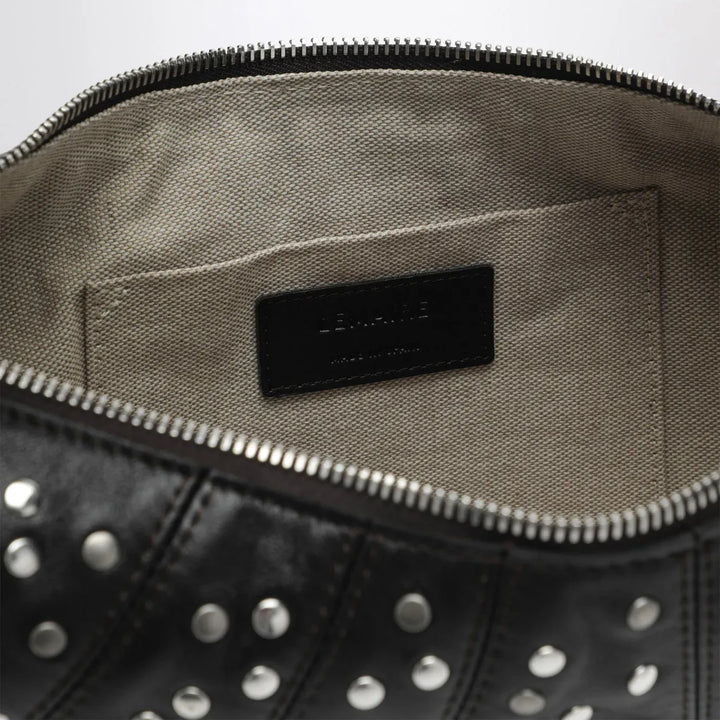 LEMAIRE - Brown Fortune Croissant bag with studs Brand Apparel &amp; Accessories TU