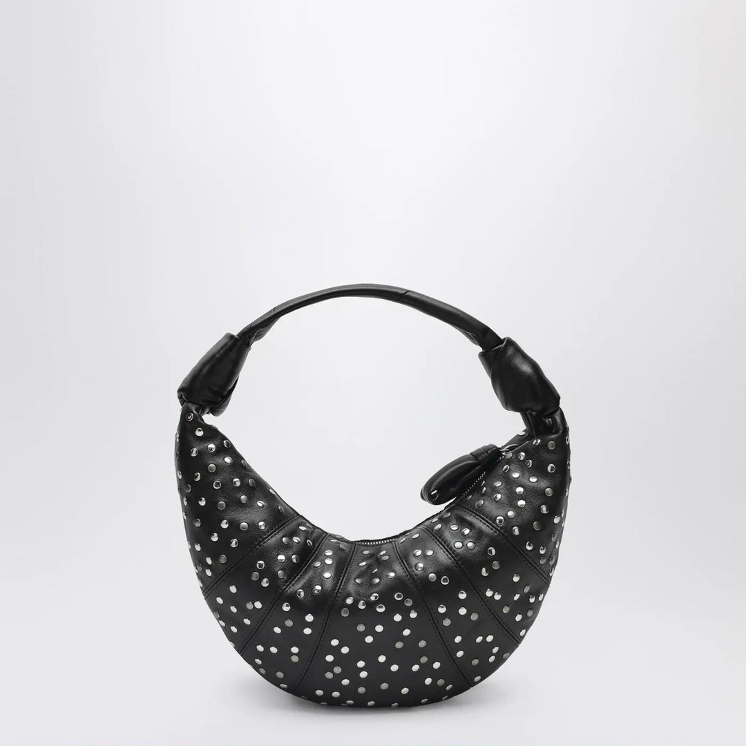 LEMAIRE - Brown Fortune Croissant bag with studs Brand Apparel &amp; Accessories TU