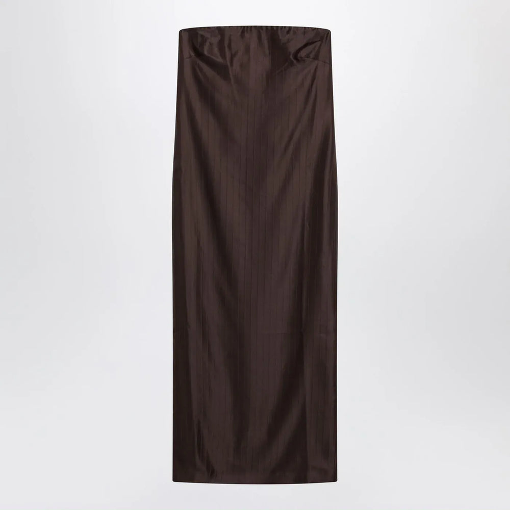 LouLou De Saison - Brown Giulia bustier dress Brand Apparel & Accessories S