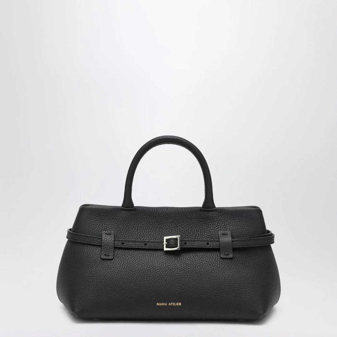 Manu Atelier - Le Cambon 25 black bag Brand Apparel &amp; Accessories TU