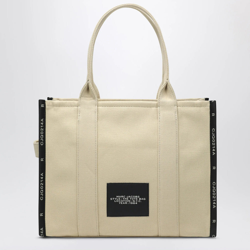 Marc Jacobs - The Large Tote Bag sand color in canvas Brand Apparel & Accessories TU
