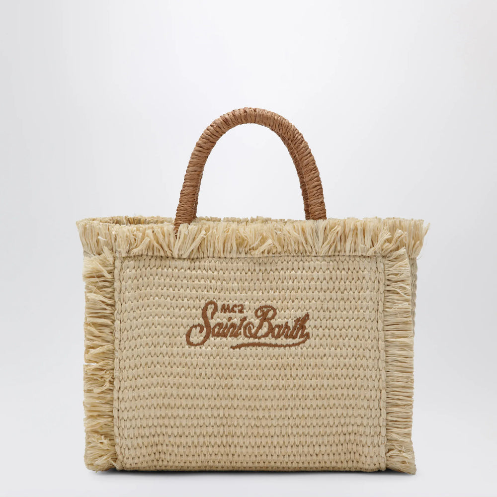 MC2 Saint Barth - Small Colette bag in straw-effect fabric Brand Apparel & Accessories TU