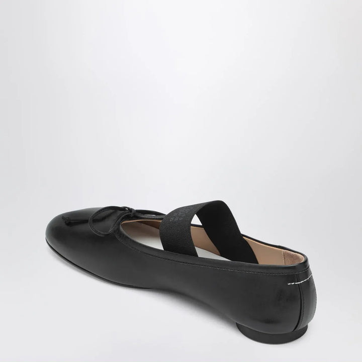 MM6 Maison Margiela - Anatomic Numeric black ballet flats Brand Apparel &amp; Accessories