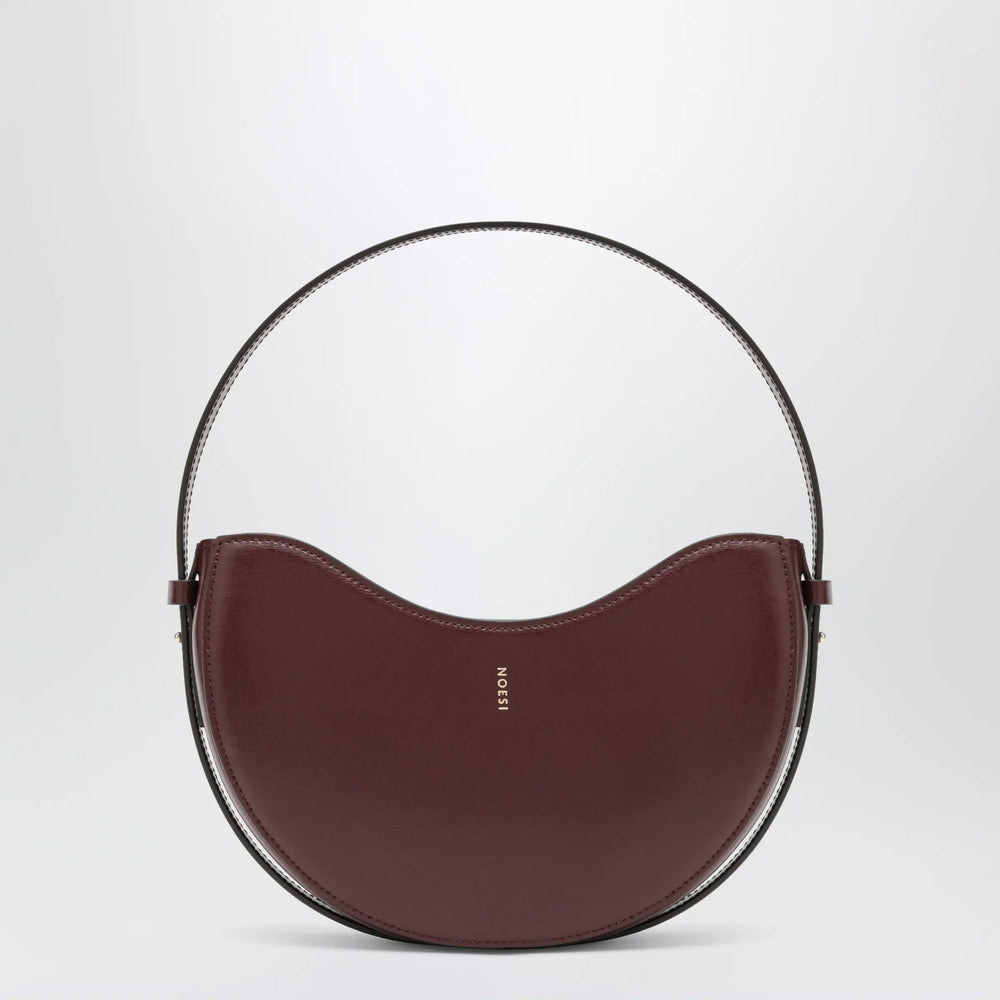 NOESI - Ellie plum-colored bag in smooth leather Brand Apparel & Accessories TU