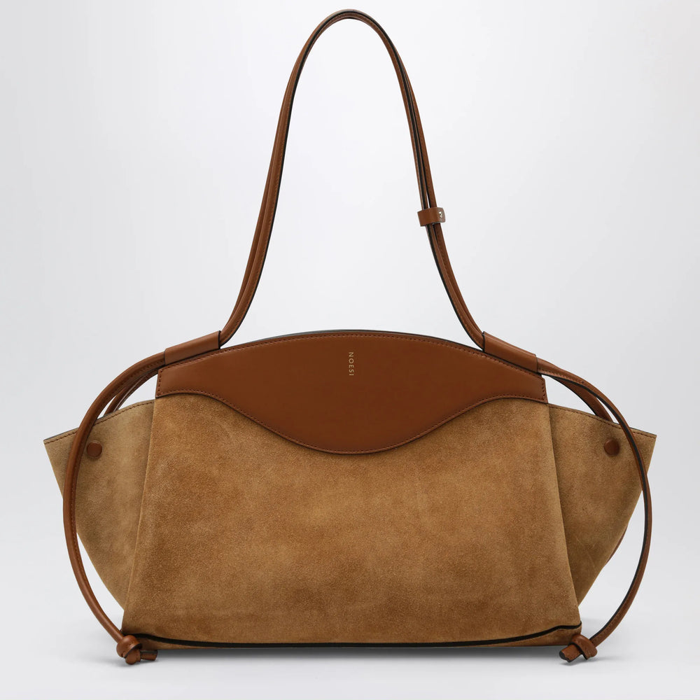 NOESI - Molly cognac-colored bag in suede Brand Apparel & Accessories TU