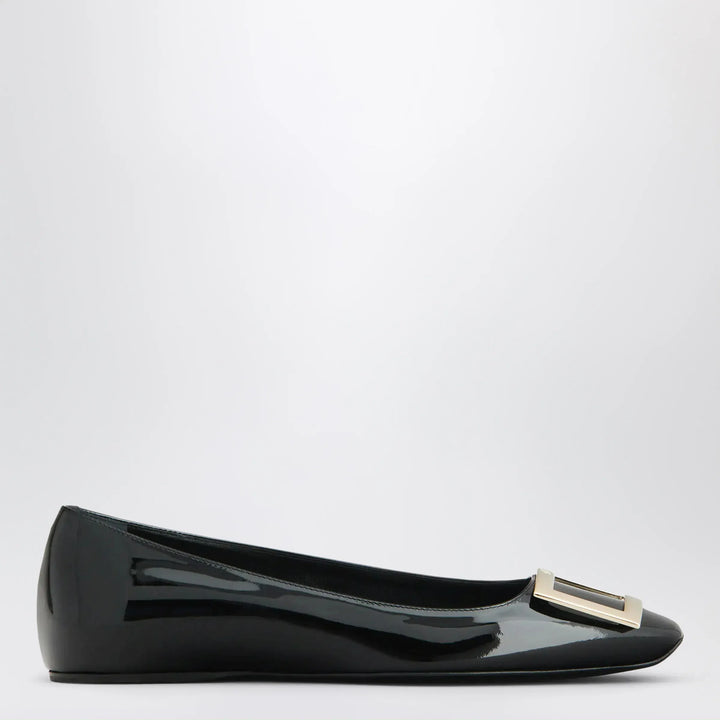 ROGER VIVIER - Black patent leather ballet flats Brand Apparel &amp; Accessories