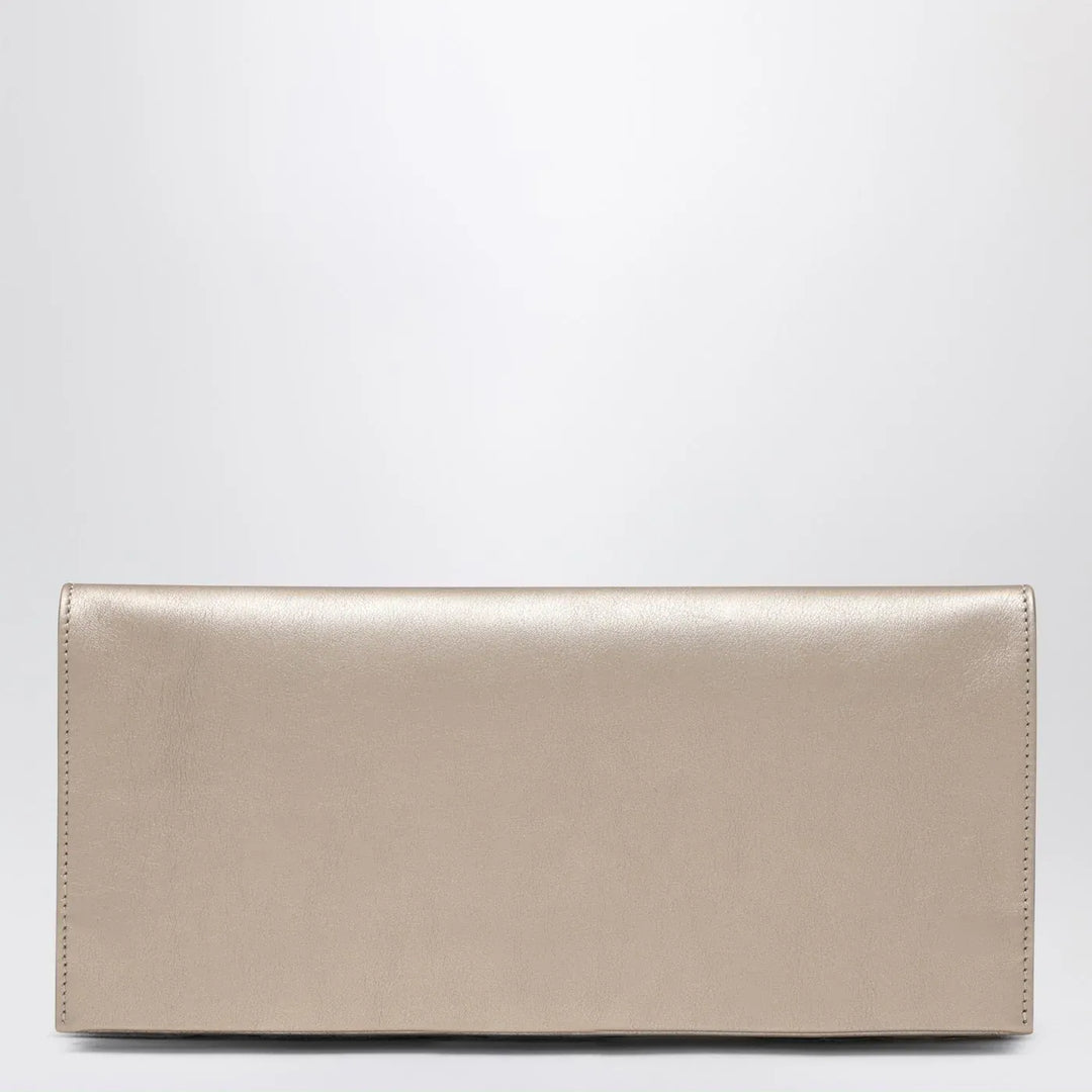 ROGER VIVIER - Mini Pilgrim golden leather pochette Brand Apparel &amp; Accessories TU