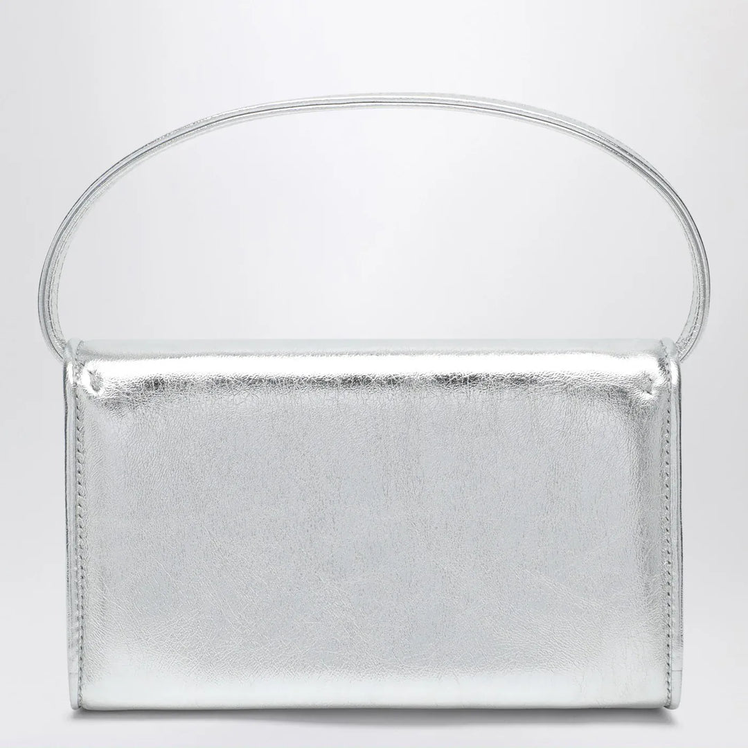 ROGER VIVIER - Silver leather Micro Pilgrim bag Brand Apparel &amp; Accessories U