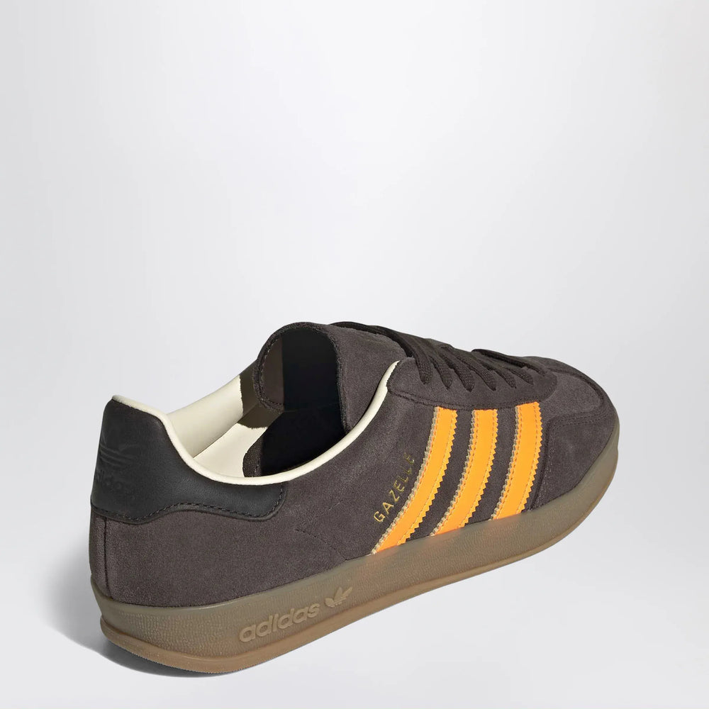 adidas Originals - Sneakers Gazelle Indoor Brown / Lucid Tangerine / Wonder White Brand Apparel & Accessories > Shoes