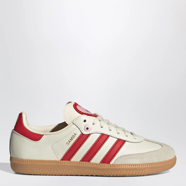 adidas Originals - Sneakers Samba Cream White/Better Scarlet/Gum Brand Apparel &amp; Accessories > Shoes 3