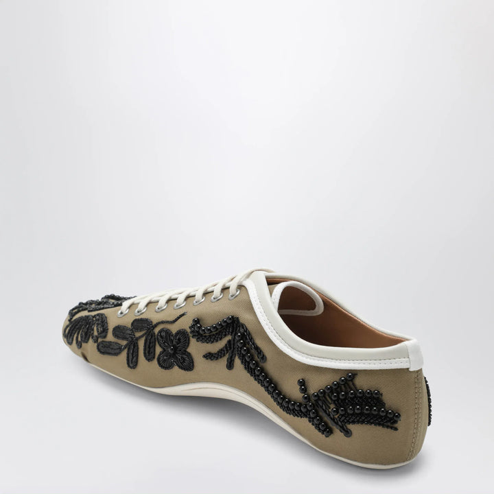 Dries Van Noten - Ballerina sneakers with embroidery Brand Apparel &amp; Accessories > Shoes