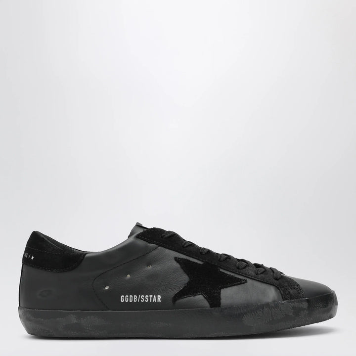 Golden Goose - Black Super-Star sneakers in leather and suede Brand Apparel &amp; Accessories > Shoes