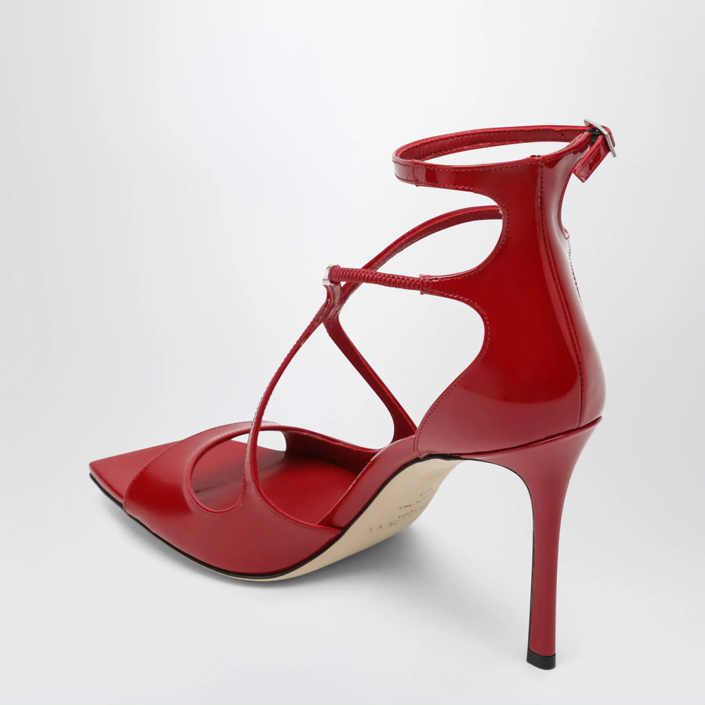 Jimmy Choo - Azia sandals in red patent leather Brand Apparel & Accessories > Shoes